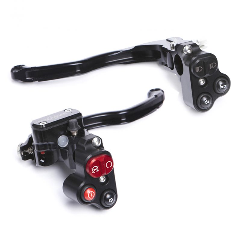 Renard | Motorcycle Switch Full Set in Black - Renard Speed Shop